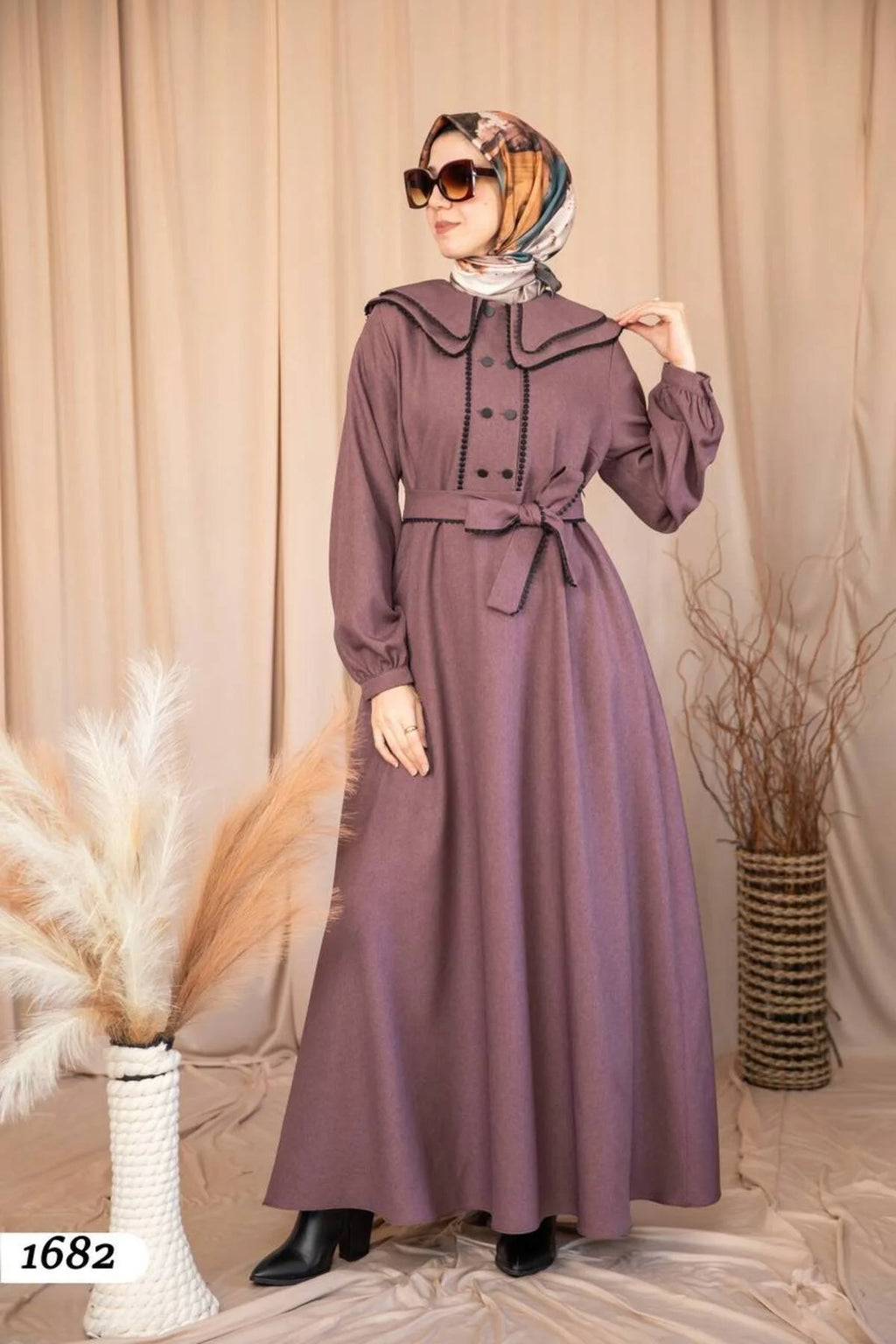 فستان الأناقة الشتوي – موسم الشتاء الجديد 2025–2026