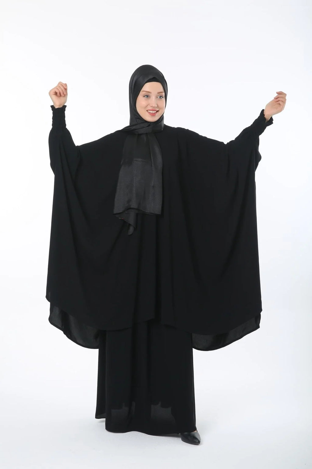 Atika Moda - Ramazan Özel: Tesettür Elbise Seti + Hediye Şal ve Tesbih