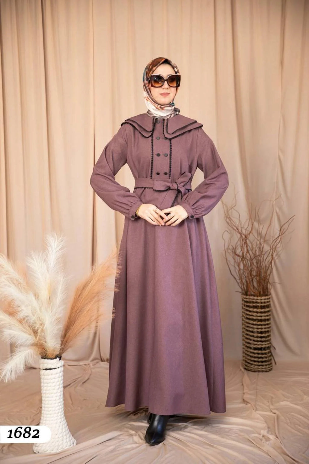 فستان الأناقة الشتوي – موسم الشتاء الجديد 2025–2026